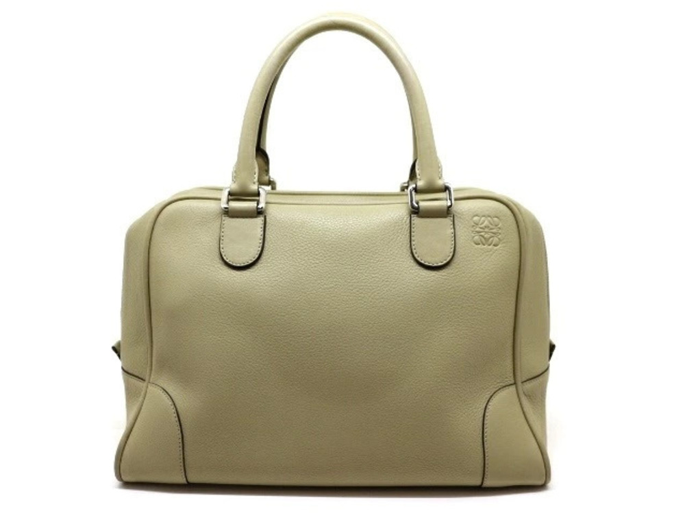 Loewe handbag travel bag Beige Cream Boston